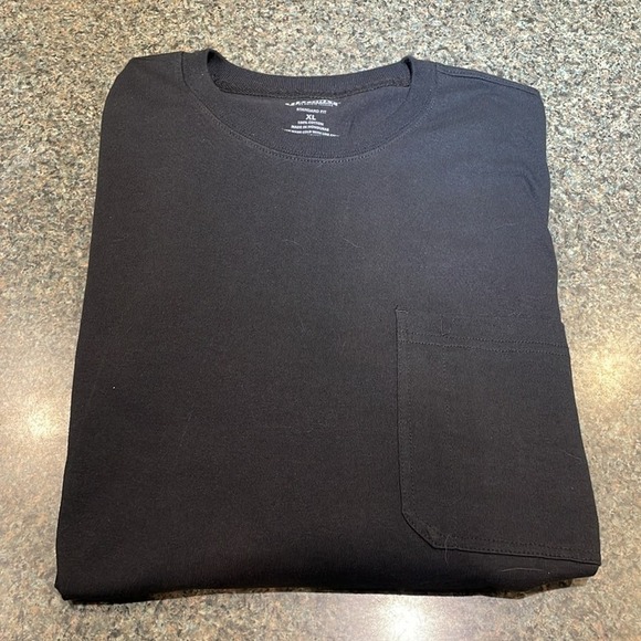 40 Grit Duluth Trading Co Standard Fit XL black short sleeve Tshirt chest pocket - Picture 10 of 10